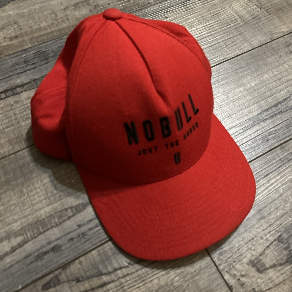 Nobull Just The Horns Black Strap Back‎ Adjustable Trucker Mesh Hat Cap - Picture 6 of 6